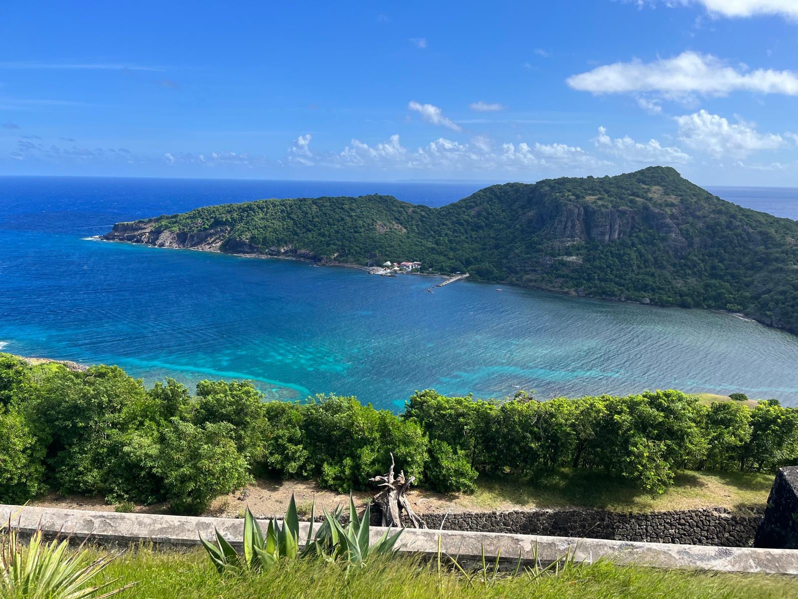 Baie des Saintes aux eaux turquoise